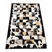 tapis en cuir rectangulaire
